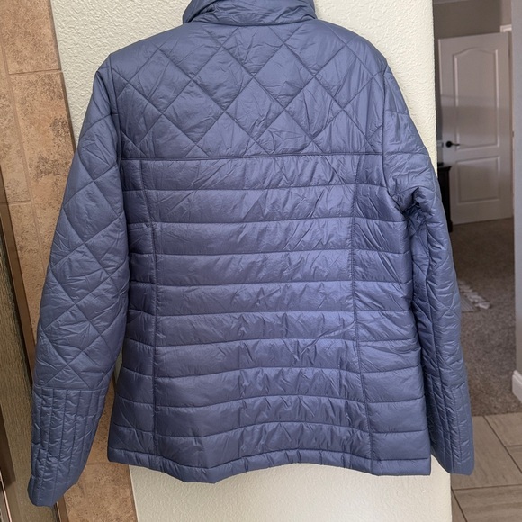 Patagonia Radalie Jacket Women's Large Blue Insulated Long Quilted Outdoor - Picture 12 of 16